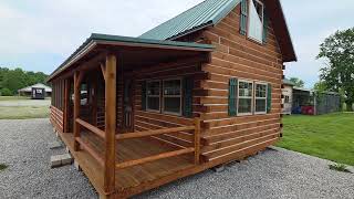 ONLY 79K FOR THIS BIG BERTHA 1 0 CABIN AMISH BUILT PREFAB CABINS AND AMISH MODULAR HOMES