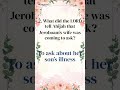 One Minute of Rest in the Word - 1-Minute Bible Quiz (630)