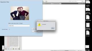 GUI Quiz Game - running the program