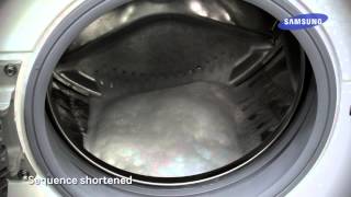 Samsung ecobubble technology in action - Samsung Ecobubble Washing Machine