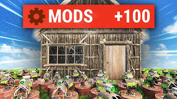 Acting like a NOOB on a Modded Rust Server...