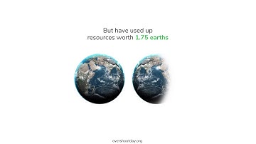 What is Earth Overshoot ? 🌏☄️ #MoveTheDate