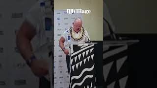 #FLYINGFIJIANS | Jake White is the new head coach of the FIJI Water Flying Fijians...#fijivillage
