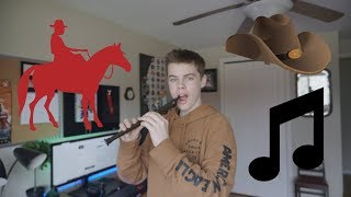 How To Play "Old Town Road" On The Recorder *EASY* (Pt1) - Lil Nas X chords
