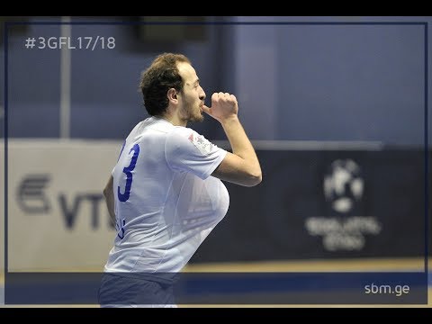 ფუტსალის ლიგის VI ტურის მიმოხილვა /GFL. VI round. All Goals \u0026 Highlights (31.01.2018)