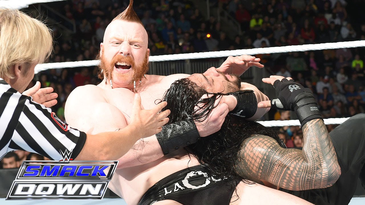 Roman Reigns vs. Sheamus, King Barrett, Rusev & Alberto Del Rio ...