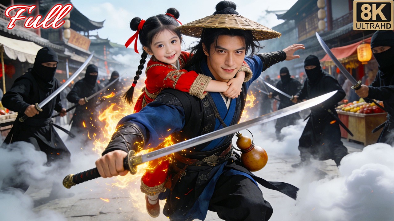Drunken Man with Child Is Strongest Sword Immortal—For Justice,They Fight to Heaven