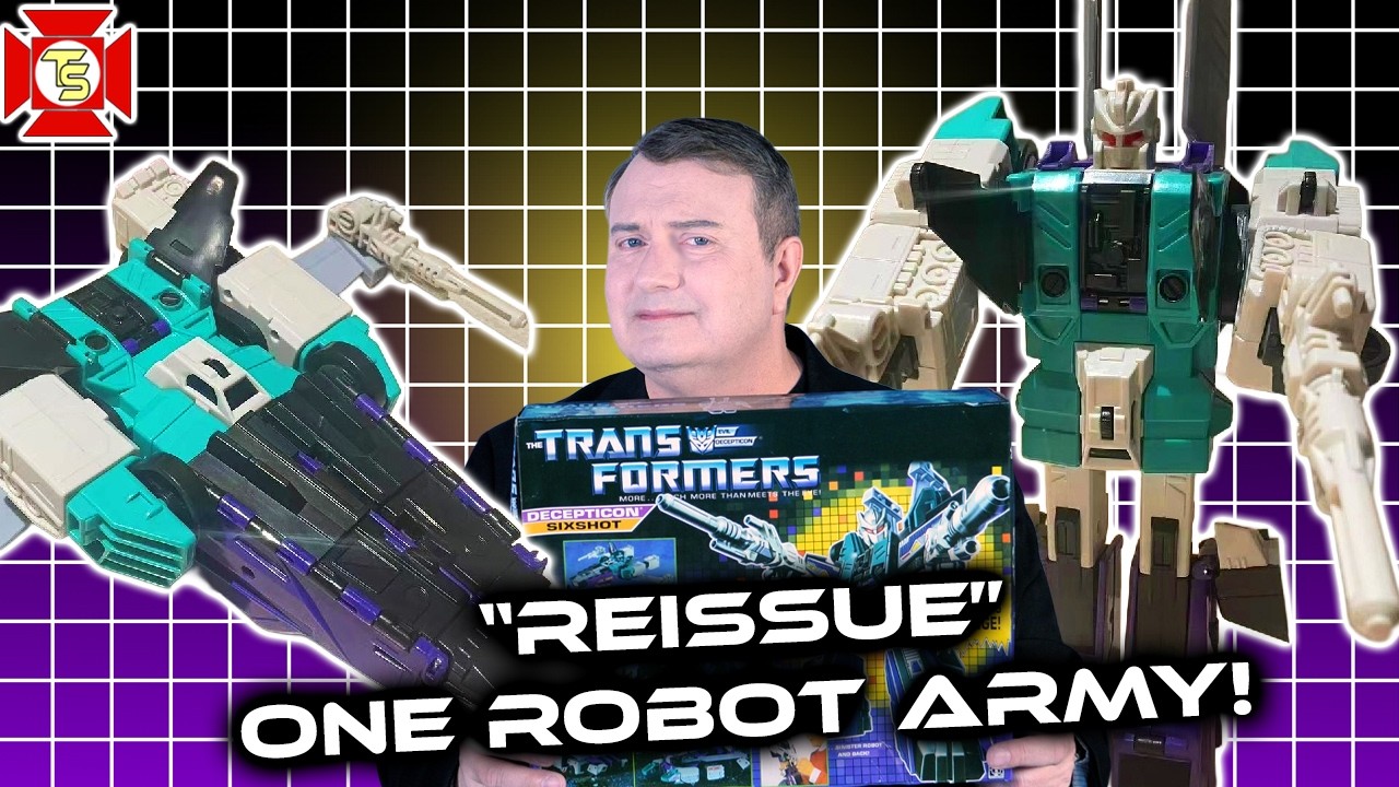 G1 SIXSHOT is a Whole NINJA ARMY in this “Reissue” KO - YouTube