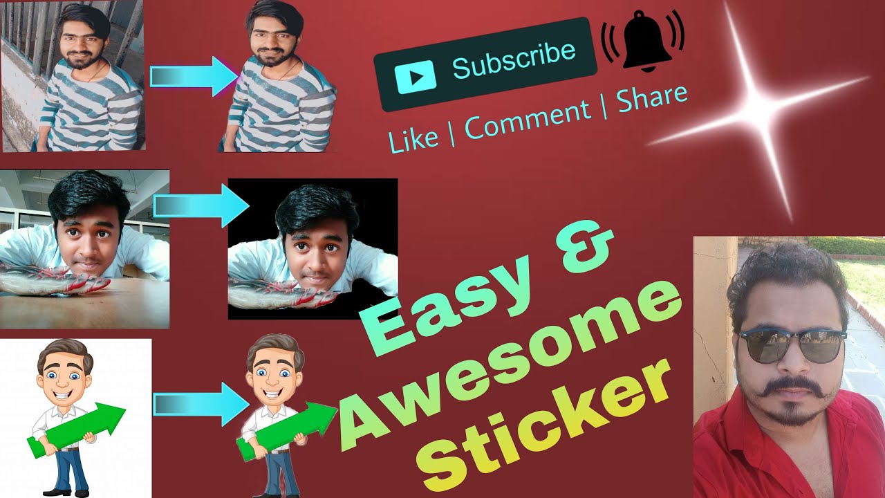 How to Make Sticker Sticker kaise banaye YouTube
