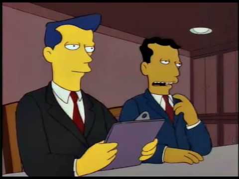 Hola señor Thompson - Los Simpson