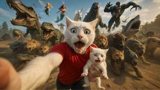 The Adventures of Kitten and Cat Dad - A Collection of 47 Stories #catfunny #catvideos #aianimation