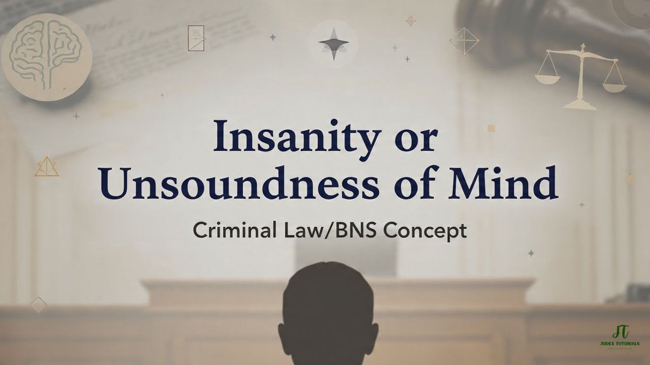 Insanity Defence: Unsoundness of Mind [Criminal Law Explained] Section 84
