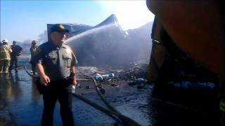 Fatal Semi Crash and Fire