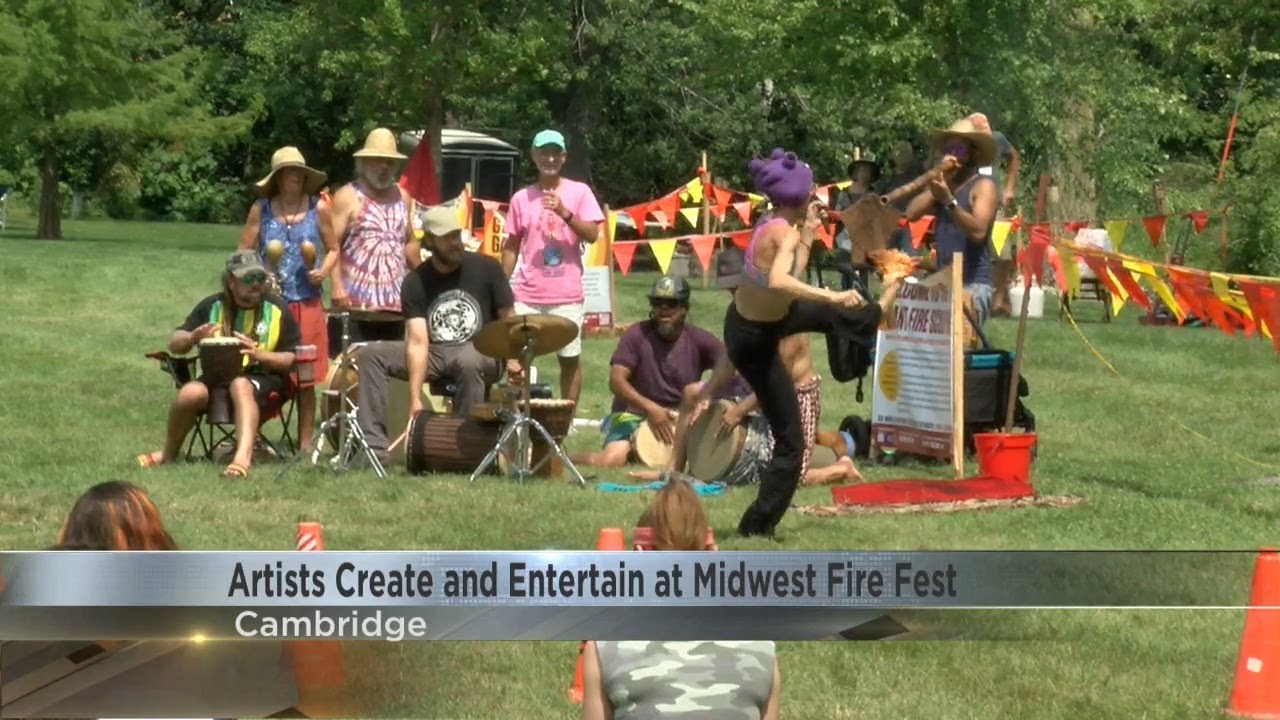 'This will continue, forever. People want to be creative'; Midwest Fire Fest ignites local artists