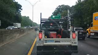 Carowinds Charlotte NC to I-77 North express lane to I-85 North to Concord NC Thursday May 28 2026
