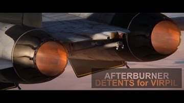 Afterburner Detents for Virpil