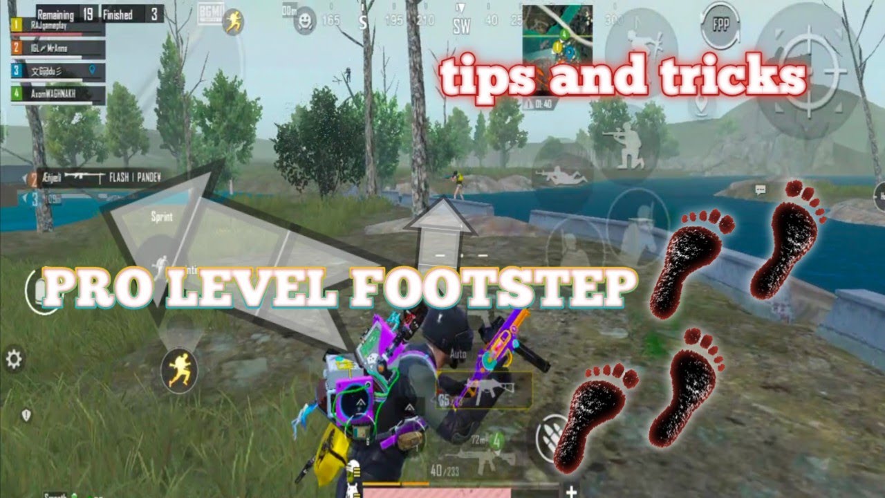 silent tips and tricks |tipsandtricks |tips & tricks | footsteps tricks | pubg foot step
