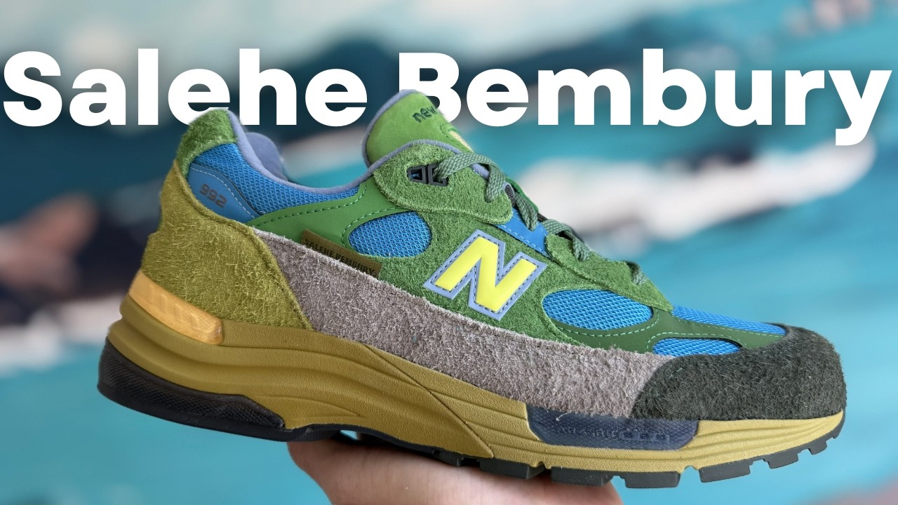 Когда кроссовки становятся настроением! Обзор New Balance 992 Salehe Bembury Calm Be The Crater