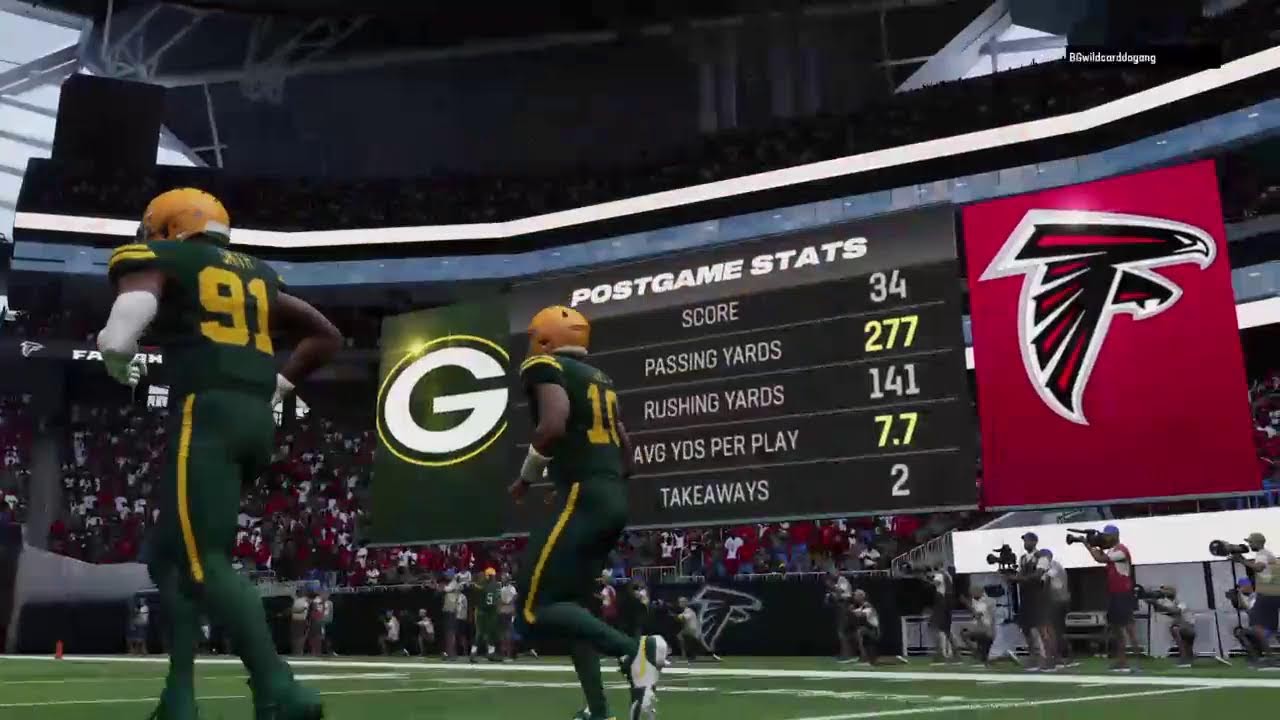 Madden 24 Franchise (Packers vs Falcons) YouTube