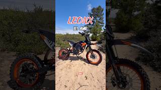 The Leonx X1 AMP Electric Dirtbike is CRAZY!!