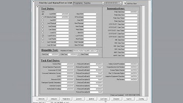 Help4Access (Microsoft Access Database Development) - Demo - ClientCare360 - Part 2
