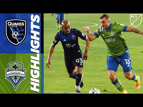 San Jose Earthquakes vs. Seattle Sounders FC | MLS Highlights | October 18, 2020