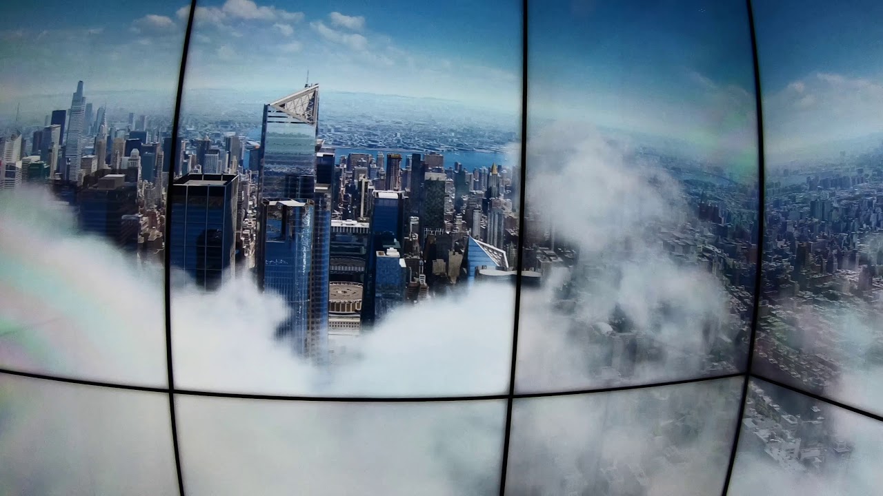 The Edge Hudson Yards Amazing Elevator Ride Up and Down 4K 2020