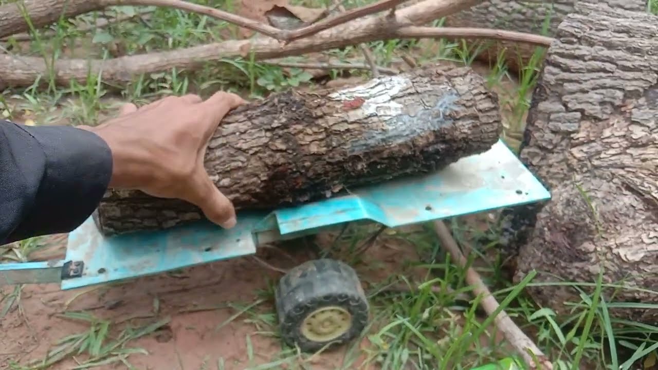 Wow Carrying Small Logs