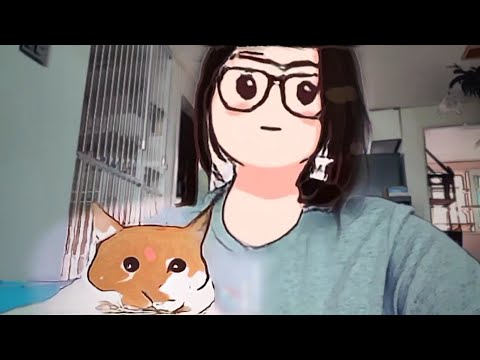 집사랑 필터 놀이를 해요 얘드라 화면 좀 봐주라~