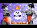 Reduce Lower Belly Fat Naturally ➜ Best Standing Exercises for Women | Beginner Friendly