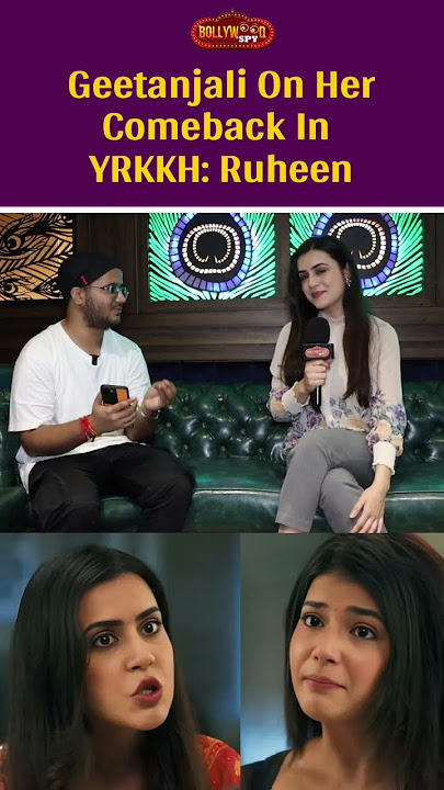 Yeh Rishta Kya Kehlata Hai | Geetanjali Ne Show Me Comeback Ko Lekar Kya Kaha? #shorts