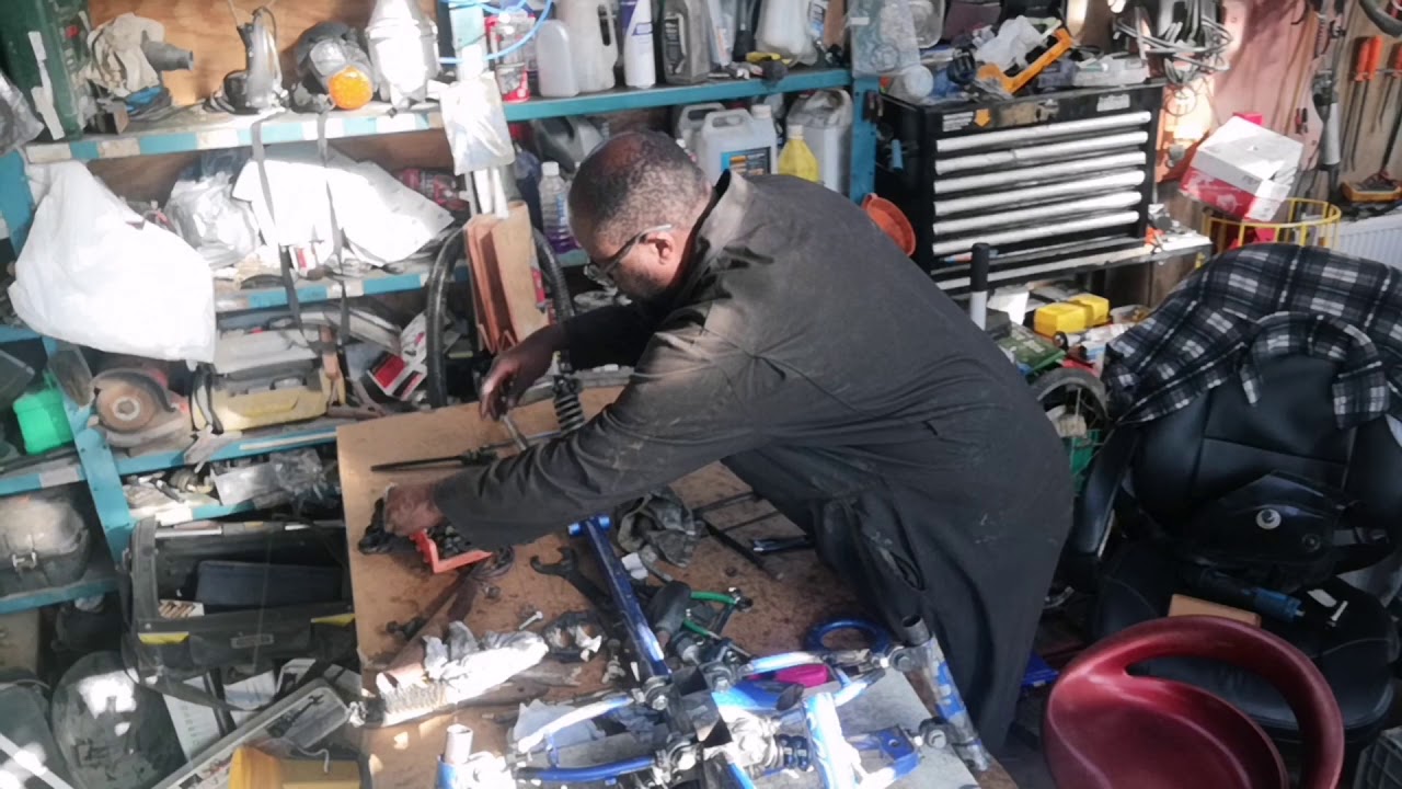 recumbent trike steering parts