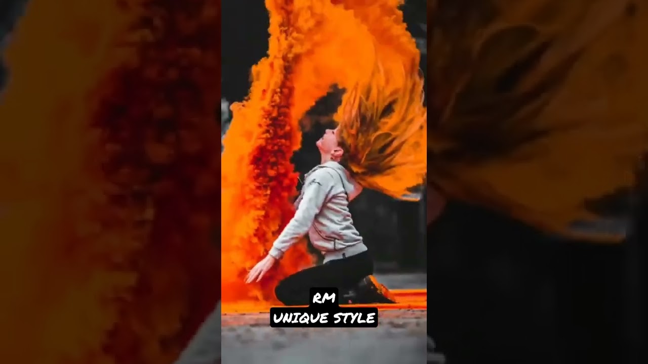 Would you try this paint powder photography trick? 😍🎨