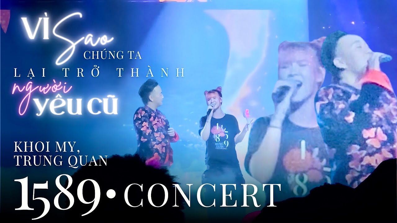 231029 Khởi My Bị Trung Quân Idol Gài Hát Live Tại Live Show @ 1589 CONCERT