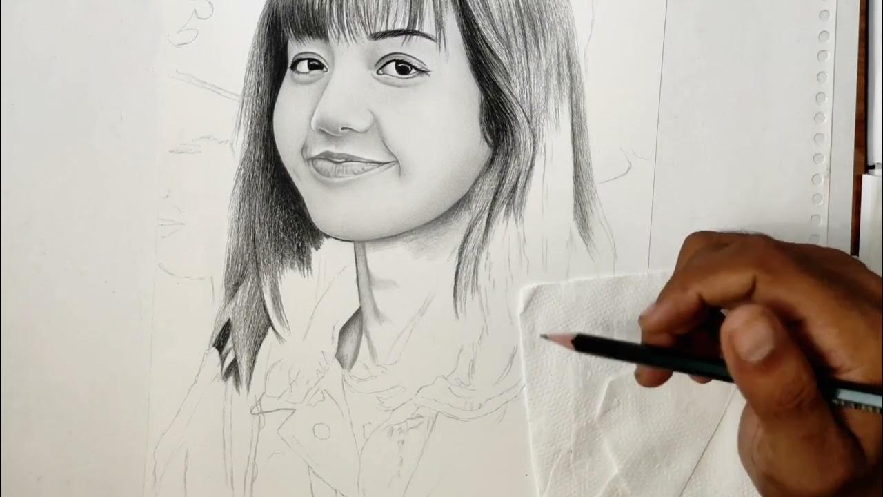Step by step realistic pencil sketch drawing YouTube
