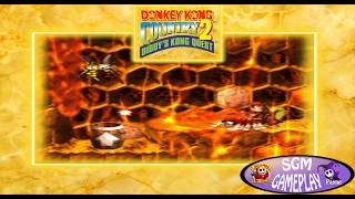 HORNET HOLE-KRAZY KREMLAND-WORLD 4-1-DONKEY KONG COUNTRY 2, DIDDYS KONG QUEST @sgmgameplay5292