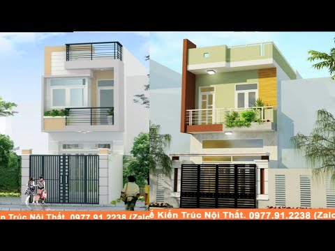 TOP 10 Mẫu nhà ống 2 tầng đẹp nhất 2020