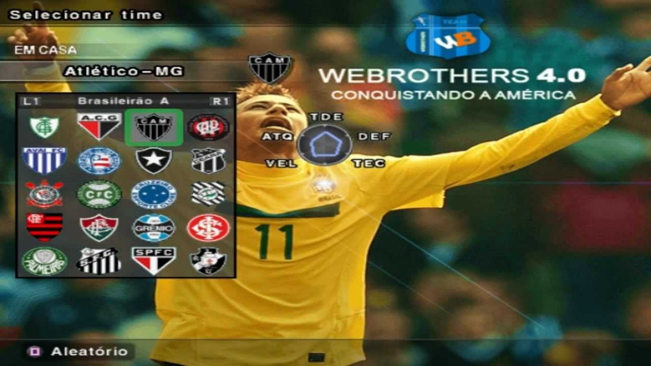 Museu dos Patches PS2: PES 2011 - WEBROTHERS 4.0