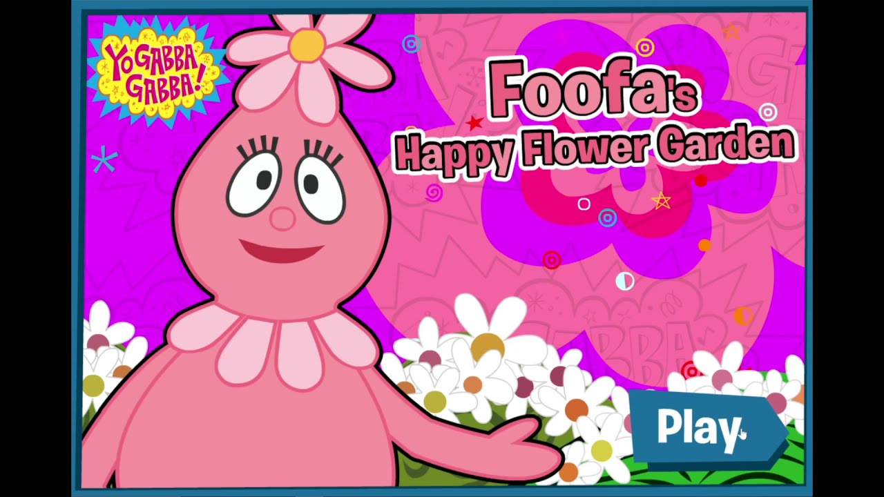 Yo Gabba Gabba: Foofa's Happy Flower Garden - Old Flash Games