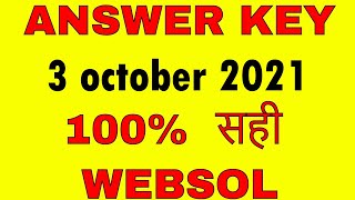 RKCL RSCIT Exam 3 Oct 2021 Answer Key  Websol screenshot 3