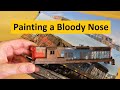 Painting a Bloody Nose on X-SP SD9 Willamette & Pacific | Locomotive Weathering # 4 | Boomer Diorama thumbnail