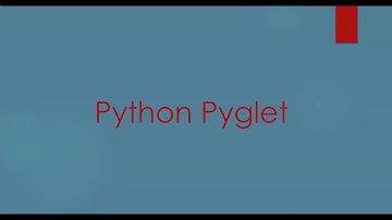 Pyglet  Libray in Python Programming