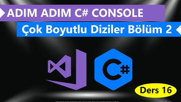 Ders16 Diziler 2  Bölüm   Çok Boyutlu Diziler ve Örnek Uygulamalar