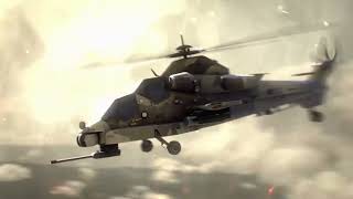 GUNSHIP COMBAT - Helicopter 3D Air Battle Warfare | Air Battle World War | Sky fighters Top Mission screenshot 2