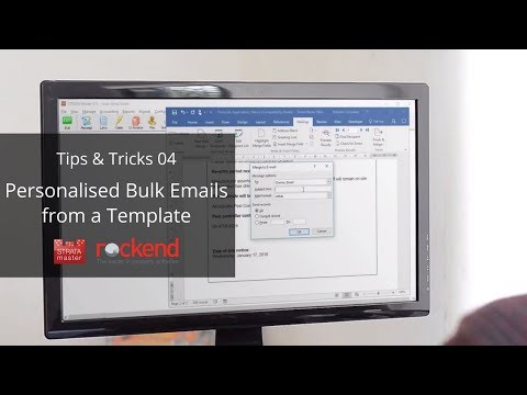 STRATA Master Tips & Tricks 04 - Personalised Bulk Emails from a Template