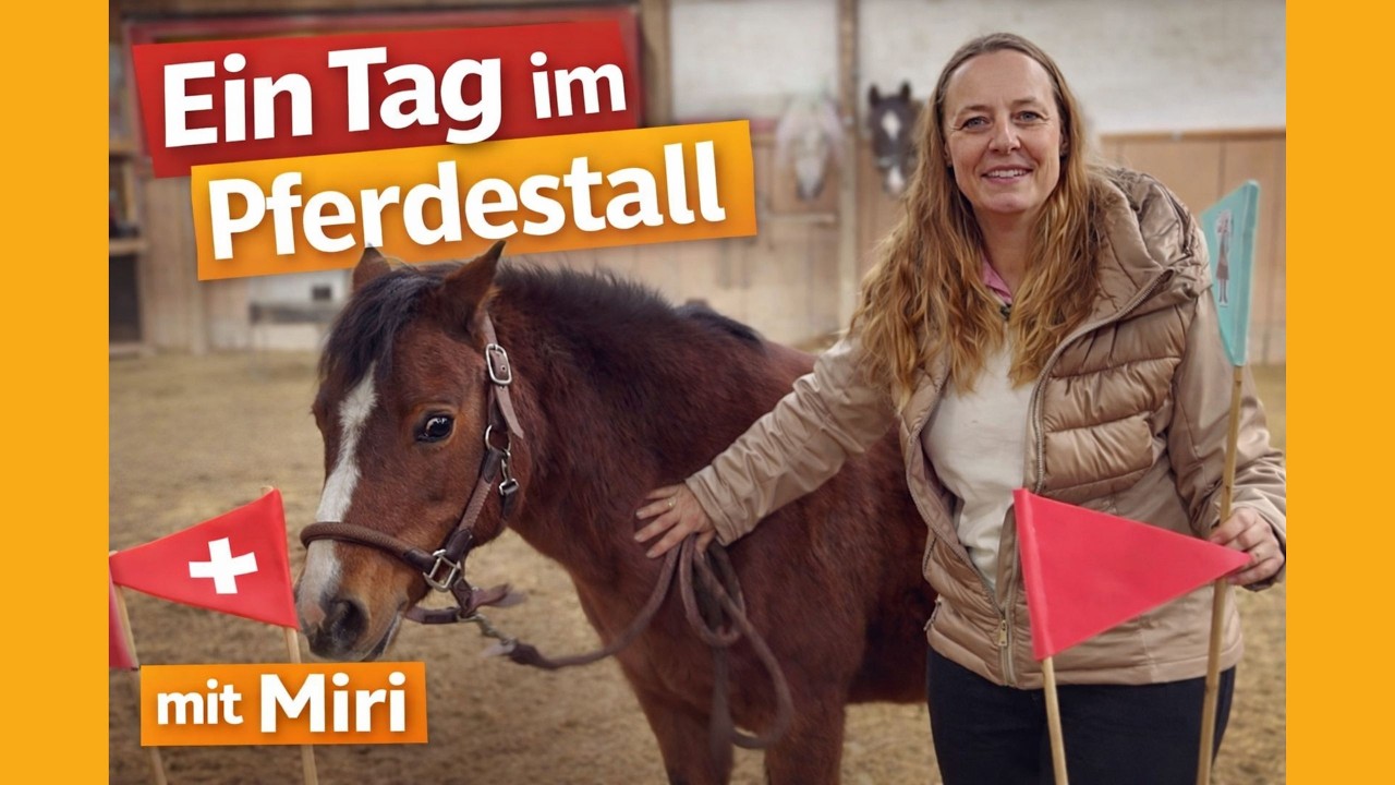 Ein Tag im Pferdestall: So lebt unsere Schweizer Vertriebsleiterin Miri (Teil1)