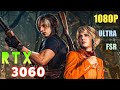 Resident Evil 4 | RTX 3060 | i7-12700h | 16gb DDR5 | Benchmark