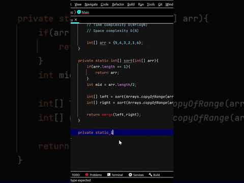 Merge Sort (DSA)