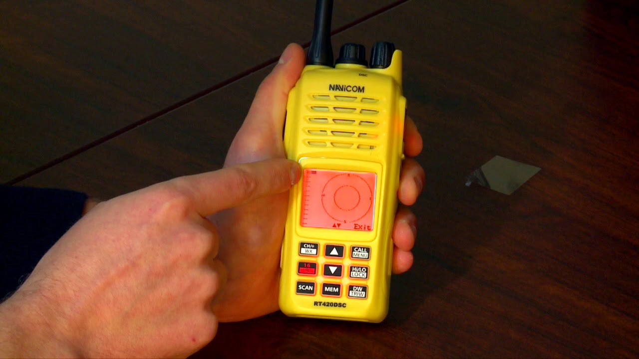 R5 : VHF PORTABLE SMDSM - VHF portables - Navicom - Navicom - Toute  l'électronique marine