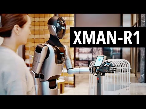 KEENON Robotics Unveils Humanoid Robot XMAN-R1 and Latest KLEENBOT
